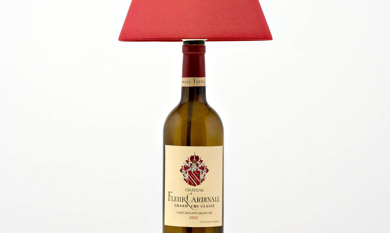 Lampe bouteille de vin