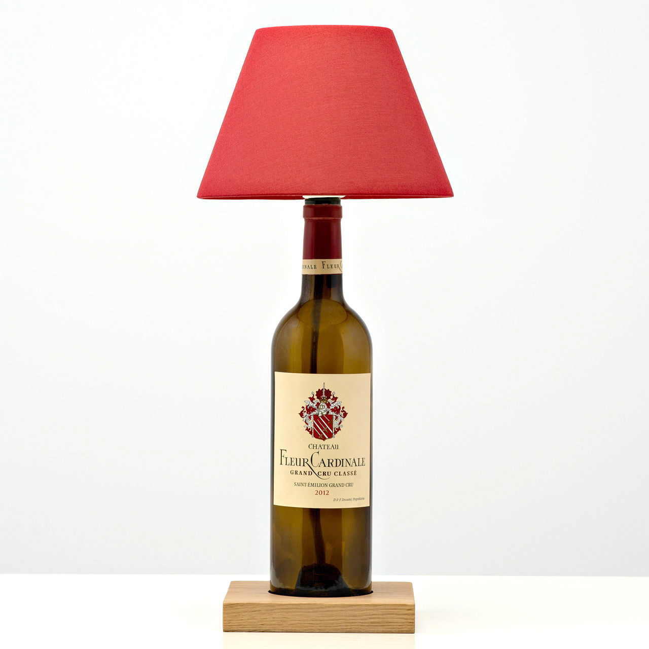 Lampe bouteille de vin