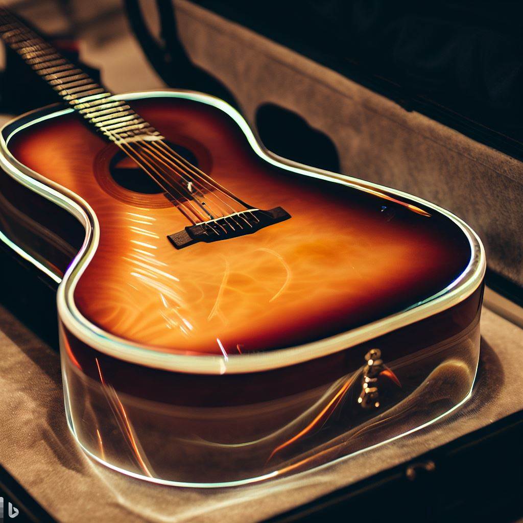 Comment bricoler un étui de guitare acoustique en acrylique ?