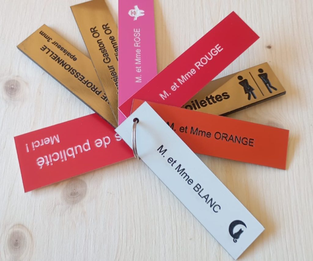 Plaques de boite aux lettres