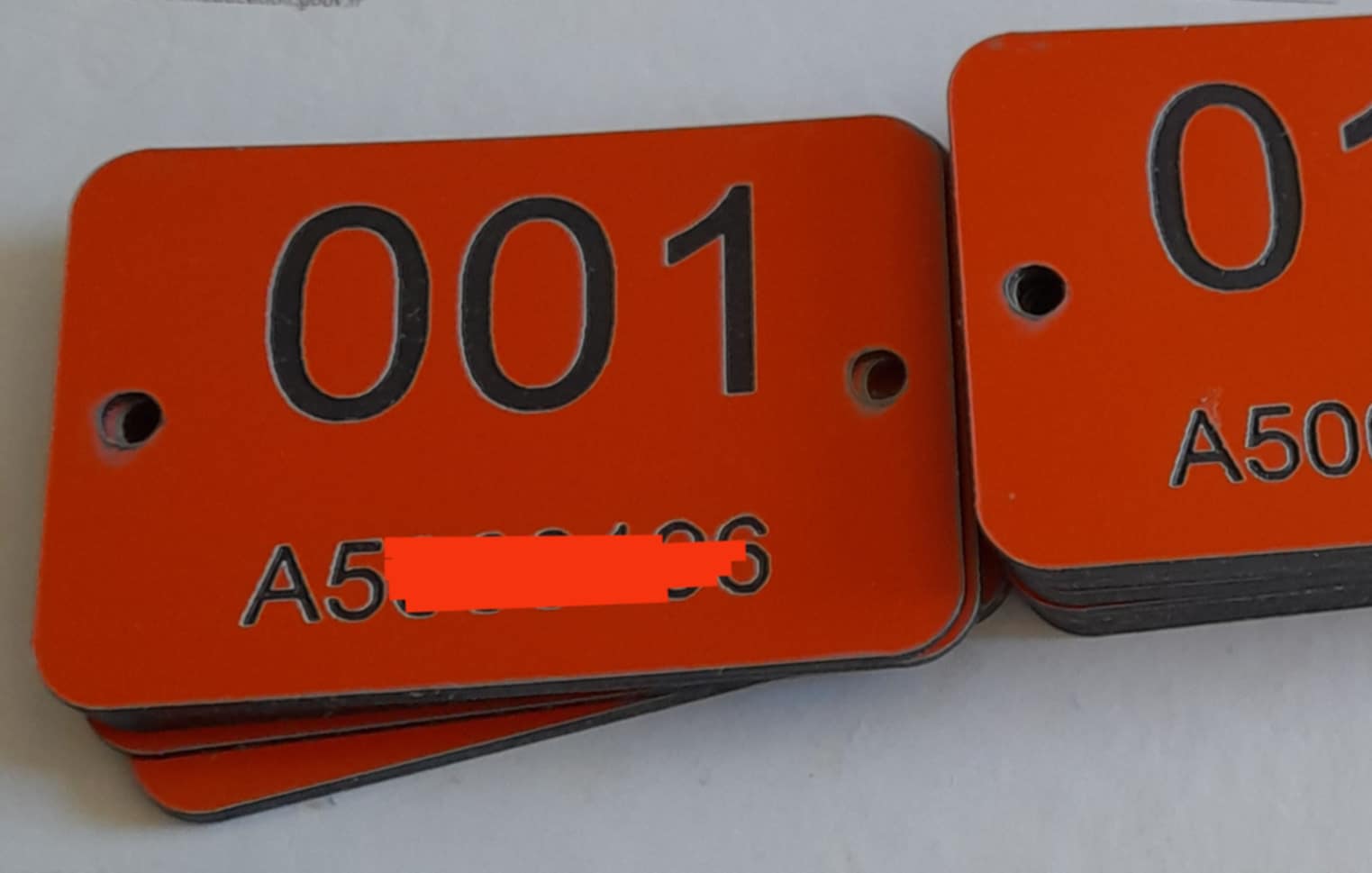 🐝 Identifier vos ruches facilement avec des plaques gravées en plastique bicouche