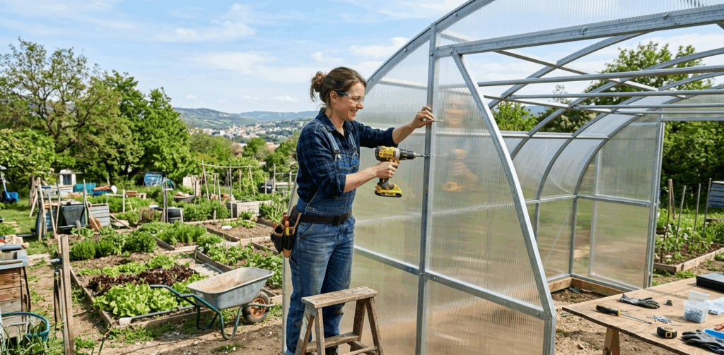 Serre en polycarbonate