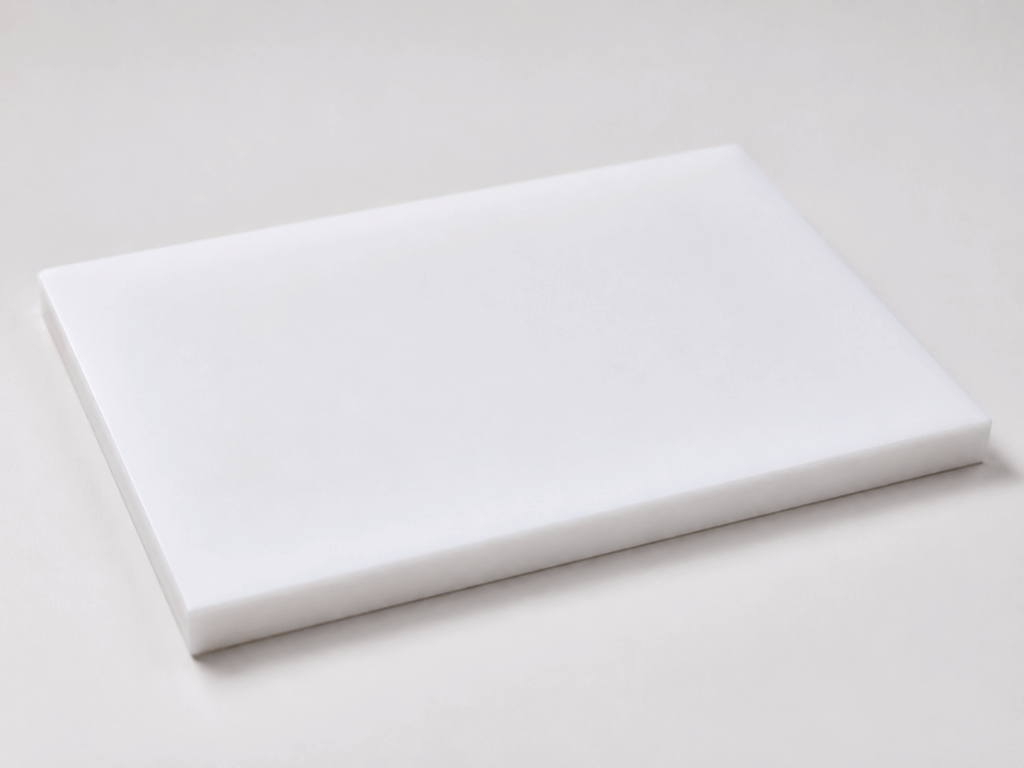 Plaque pehd blanche