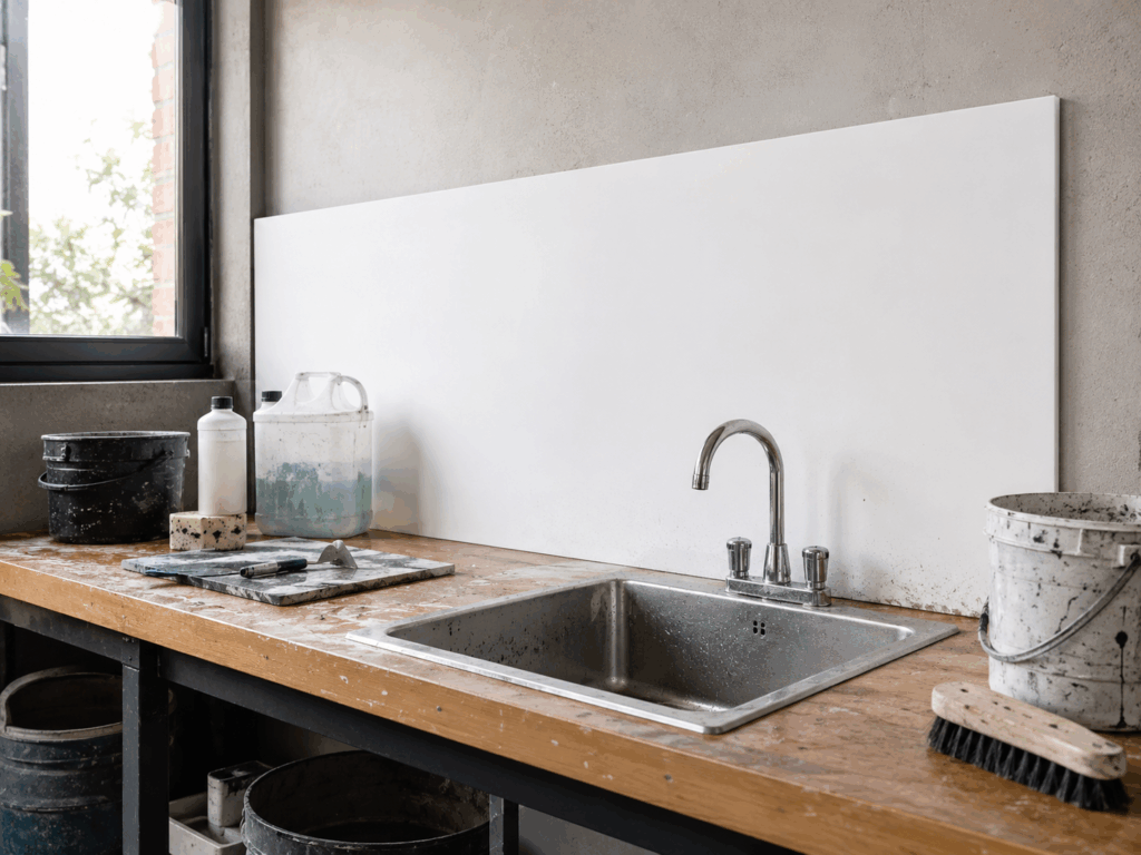 Plaque pehd blanche