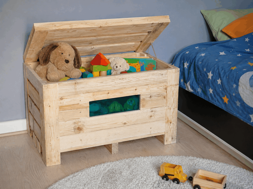 Marquage HT traitement thermique sur bois de palette de recuperation